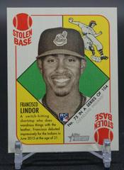 Francisco Lindor [Mini Red Back] Baseball Cards 2015 Topps Heritage '51 Collection Prices