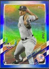 Albert Abreu [Blue Foil] #118 Baseball Cards 2021 Topps Opening Day Prices