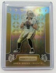 Drew Brees [Gold] #44 Football Cards 2016 Panini Rookies & Stars Crusade Prices