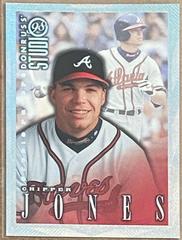 Chipper Jones [Silver Press Proof] #159 Baseball Cards 1998 Studio Prices