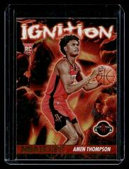 Amen Thompson [Holo] #23 Basketball Cards 2023 Panini Hoops Ignition Prices
