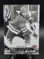 Braden Schneider [Black & White] #C105 Hockey Cards 2022 Upper Deck UD Canvas Prices