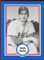Sandy Koufax Baseball Cards 1976 Shakey's Pizza Hall of Fame Prices
