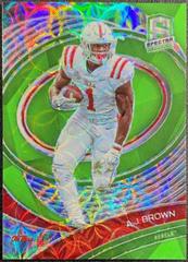 A. J. Brown [Neon Green] #91 Football Cards 2022 Panini Chronicles Draft Picks Spectra Prices