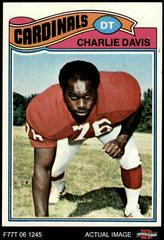 Charlie Davis #303 Football Cards 1977 Topps Prices