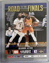 Deandre Ayton #28 Basketball Cards 2021 Panini Hoops Road to the Finals Prices