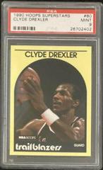 Clyde Drexler #80 Basketball Cards 1990 Hoops Superstars Prices