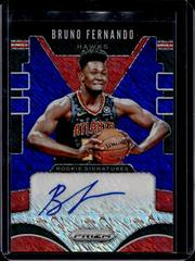 Bruno Fernando [Green Shimmer] #BFN Basketball Cards 2019 Panini Prizm Rookie Signatures Prices