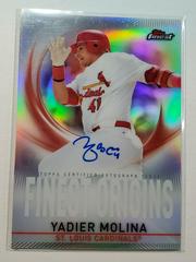 Yadier Molina [Orange Refractor] Baseball Cards 2019 Topps Finest Origins Autograph Prices