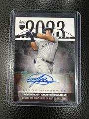 Jasson Dominguez Baseball Cards 2024 Topps Greatest Hits Autograph Prices
