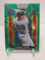 Aaron Judge [Green Donut Circles Prizm] #SG-5 Baseball Cards 2021 Panini Prizm Stained Glass Prices