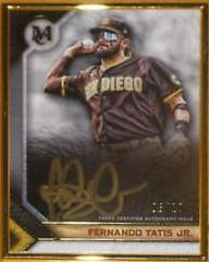 Fernando Tatis Jr. [Gold] #MFA-FTJ Baseball Cards 2023 Topps Museum Collection Framed Autographs Prices