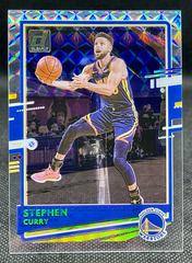 Stephen Curry [Holo Mosaic] #19 Basketball Cards 2020 Panini Clearly Donruss Prices