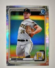 Aaron Shortridge [Refractor] #BD-101 Baseball Cards 2020 Bowman Draft Chrome Prices