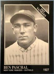 Ben Paschal #107 Baseball Cards 1991 Conlon Collection Prices
