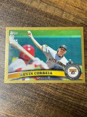 Kevin Correia [Gold] #US245 Baseball Cards 2011 Topps Update Prices
