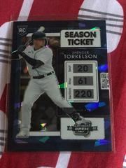 Spencer Torkelson [Blue Ice] Baseball Cards 2022 Panini Chronicles Contenders Optic Prices
