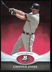 Chipper Jones [Ruby] #86 Baseball Cards 2011 Bowman Platinum Prices