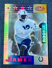 Edgerrin James [Mirror Gold] #198 Football Cards 1999 Leaf Certified Prices