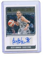 Becky Hammon [Press Proof Gold Laser] #SS-BHM Basketball Cards 2019 Panini Donruss WNBA Signature Series Prices