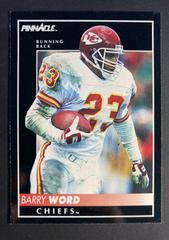 Barry Word #230 Football Cards 1992 Pinnacle Prices