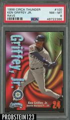 Ken Griffey Jr. [Rave] Baseball Cards 1998 Circa Thunder Prices