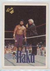 Haku #135 Wrestling Cards 1989 Classic WWF Prices