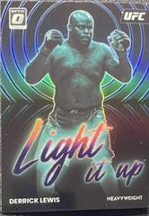 Derrick Lewis [Purple] #23 Ufc Cards 2023 Panini Donruss Optic UFC Light It Up Prices