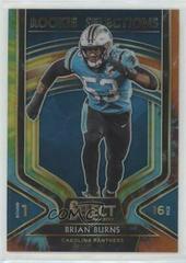Brian Burns [Tie Dye Prizm] #22 Football Cards 2019 Panini Select Rookie Selections Prices