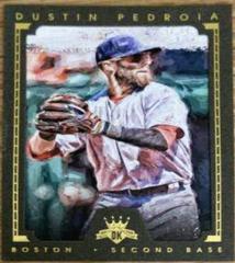 Dustin Pedroia [Green Framed] #66 Baseball Cards 2016 Panini Diamond Kings Prices