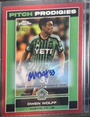 Owen Wolff [Red] Soccer Cards 2023 Topps MLS Prices