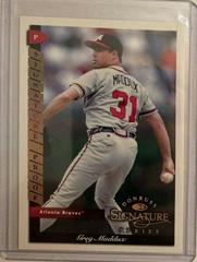 Greg Maddux [Proof] Baseball Cards 1998 Donruss Signature Prices