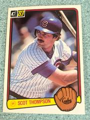 Scot Thompson #378 Baseball Cards 1983 Donruss Prices