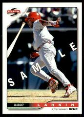 Barry Larkin [Sample] #5 Baseball Cards 1996 Score Prices