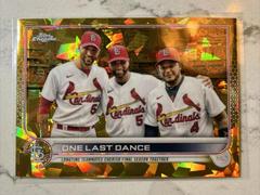 One Last Dance [Gold] #US168 Baseball Cards 2022 Topps Chrome Update Sapphire Prices