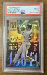 Barry Bonds #7 Baseball Cards 1995 Panini Donruss Long Ball Leaders Prices