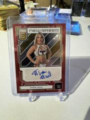 Thea Hail [Red] Wrestling Cards 2023 Donruss Elite WWE New Breed Autograph Prices
