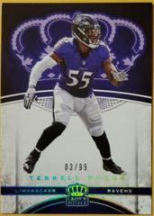 Terrell Suggs [Light Blue] Football Cards 2017 Panini Crown Royale Prices