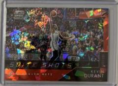 Kevin Durant [Red Ice] Basketball Cards 2021 Panini Contenders Optic Suite Shots Prices