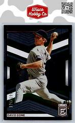 David Cone [Red] #2 Baseball Cards 2023 Panini Chronicles Elite Prices
