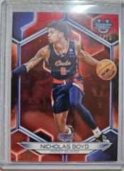 Nicholas Boyd [Red Refractor] #16 Basketball Cards 2023 Bowman Best University Prices