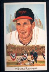Brooks Robinson #35 Baseball Cards 1989 Perez Steele Celebration Postcard Prices