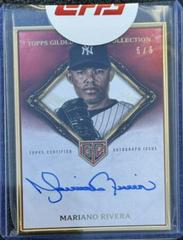 Mariano Rivera #HAFA-MR Baseball Cards 2023 Topps Gilded Collection Gold Framed Hall of Famers Autographs Prices