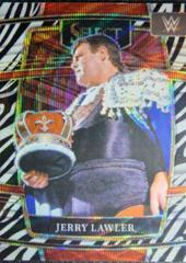 Jerry Lawler [Zebra Prizm] Wrestling Cards 2022 Panini Select WWE Prices