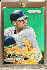 Derek Jeter [Green Prizm] Baseball Cards 2013 Panini Prizm Fearless Prices