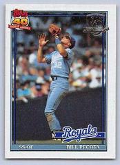 Bill Pecota #754 Baseball Cards 1991 Topps Desert Shield Prices