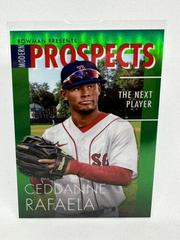 Ceddanne Rafaela [Green] #MP-6 Baseball Cards 2023 Bowman Modern Prospects Prices