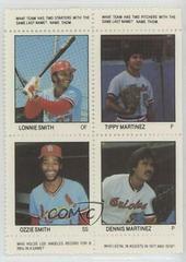 Dennis Martinez Baseball Cards 1983 Fleer Stamps Prices