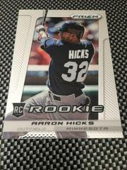 Aaron Hicks #257 Baseball Cards 2013 Panini Prizm Prices