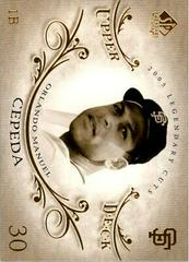 Orlando cepeda Baseball Cards 2005 SP Legendary Cuts Prices